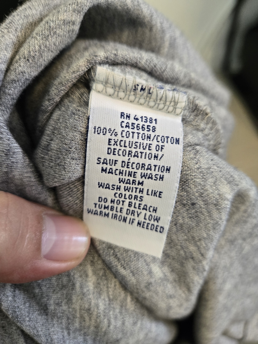 Polo Ralph Lauren Men’s Size XL Gray 100% Cotton - Picture 7 of 7